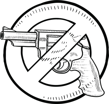 423x405 Gun Clipart Amendment 2