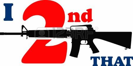 450x225 Assault Rifle Clipart Amendment 2