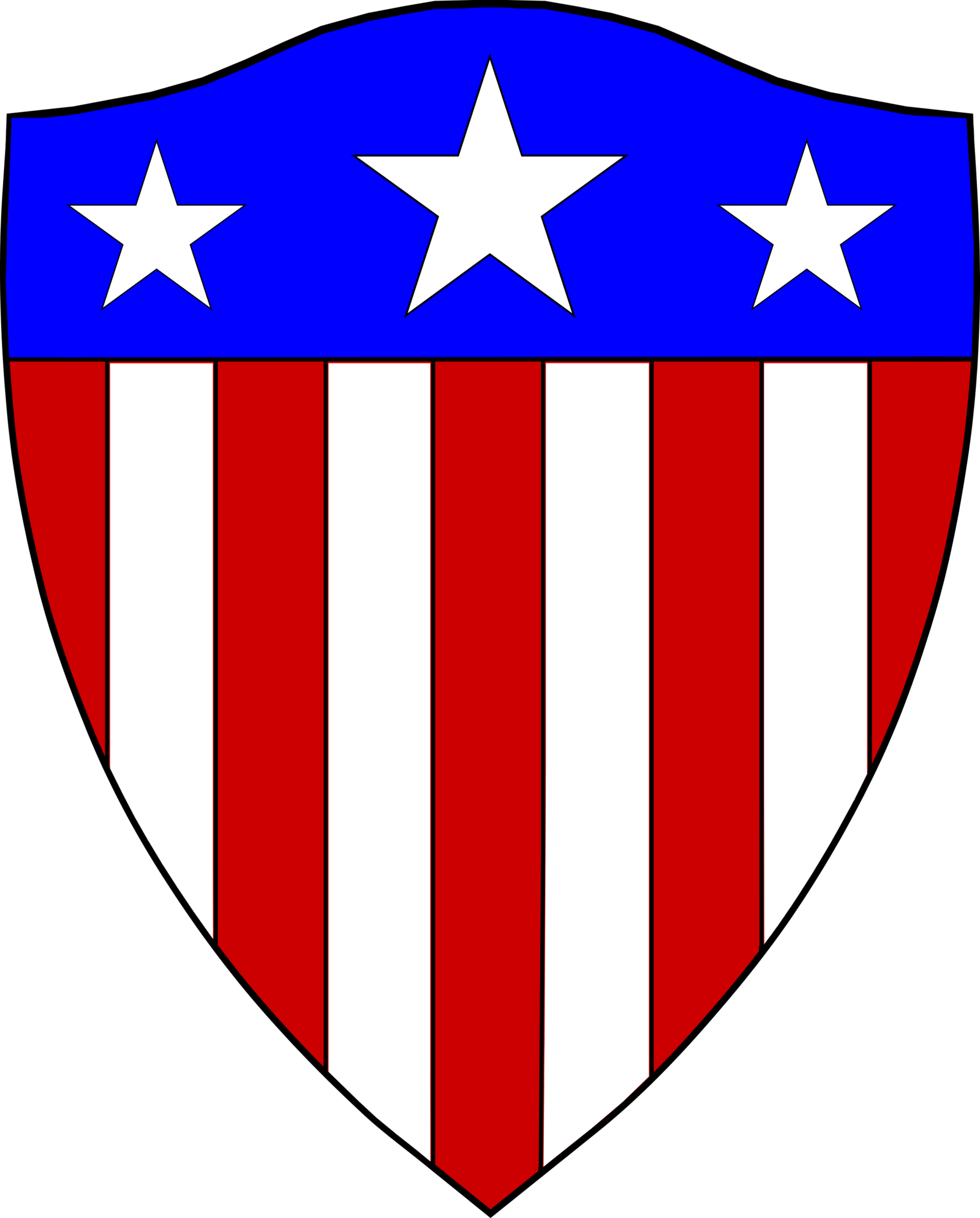 1600x1988 America Clipart Typical