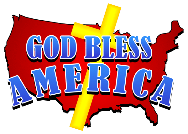 600x429 America Clipart God Bless America