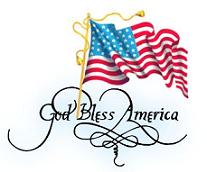 207x172 Free God Bless America American Clipart