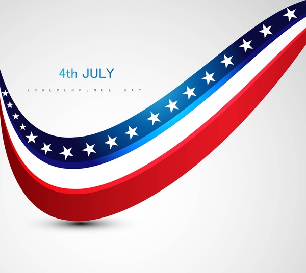 600x536 American Flag 4th July Americandependence Day Free Vector