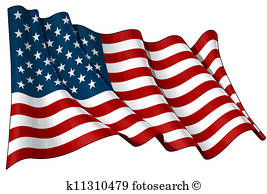 267x194 Waving American Flag Stock Illustrations. 6,633 Waving American