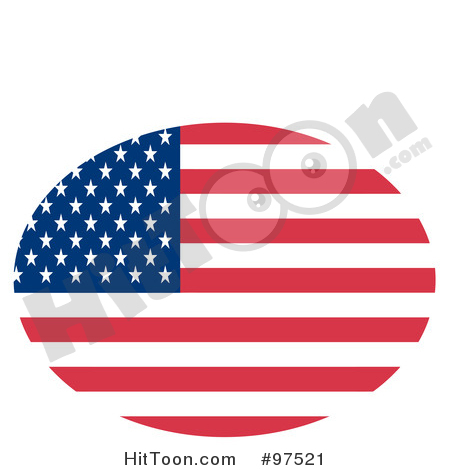 450x470 American Flag Clip Art Free
