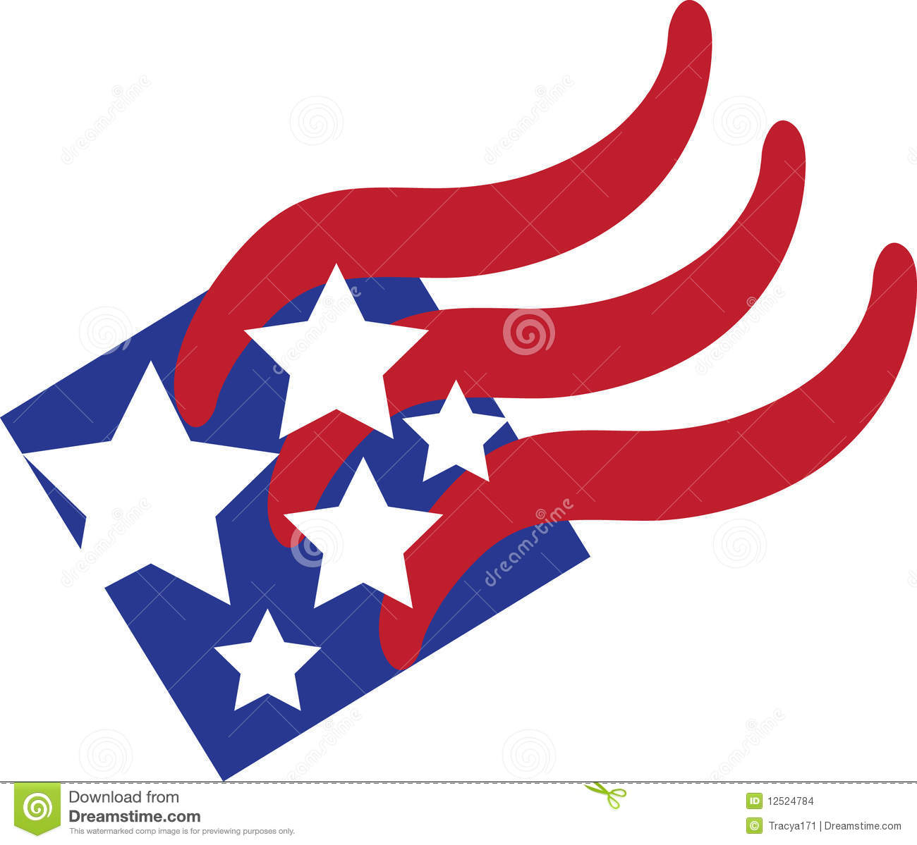 1300x1199 American Flag Clipart Abstract