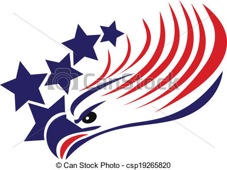 450x336 American Flag Eagle Clip Art