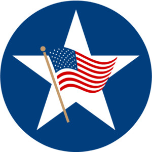 300x300 American Flag Clipart Black And White Free 2