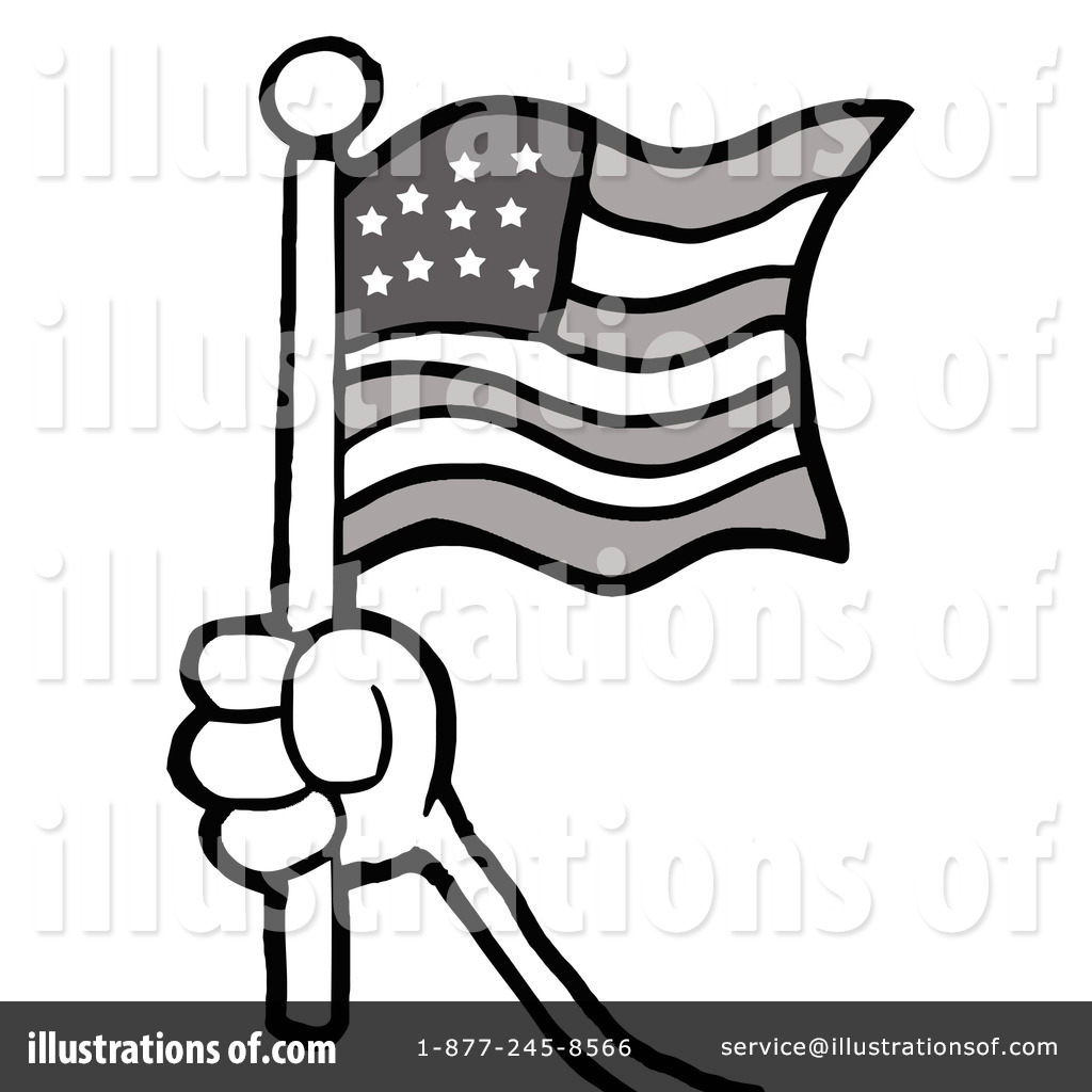 1024x1024 American Flag Clipart
