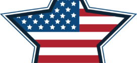 272x125 Free American Flags Clipart 12