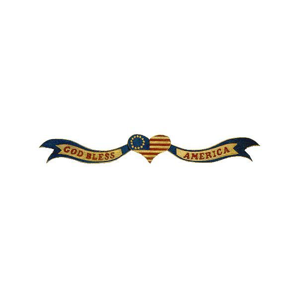 600x600 American Flag Clipart Divider