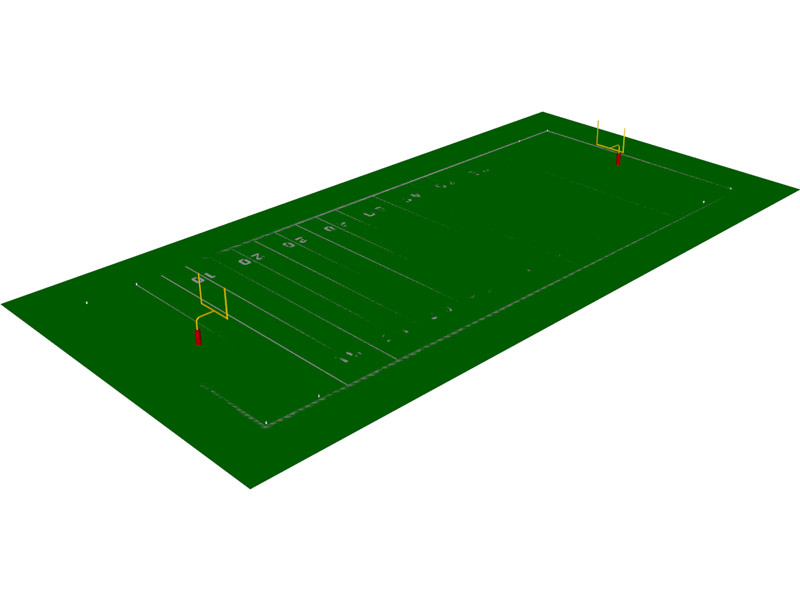 800x600 Stadium Clipart 3d Model