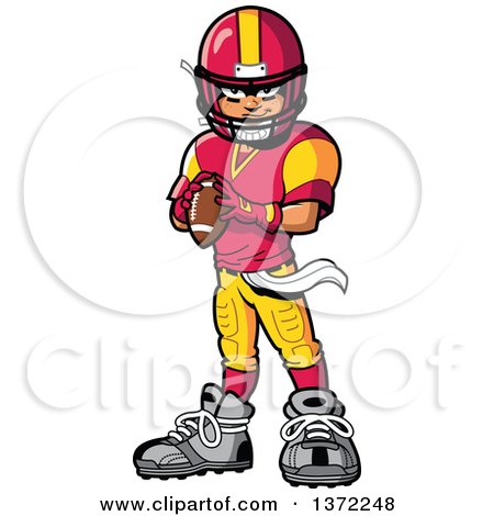 450x470 Royalty Free (Rf) Footballer Clipart, Illustrations, Vector