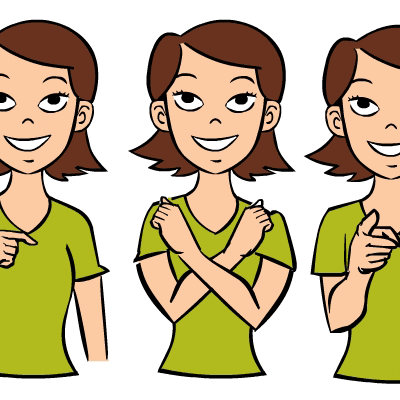 400x400 Asl (American Sign Language)