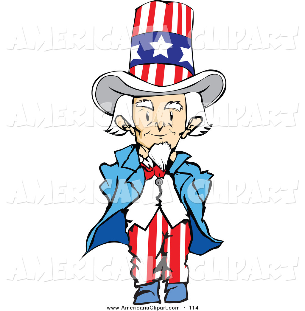 1024x1044 Americana Vector Clip Art Of A Caucasian Patriotic Senior Man