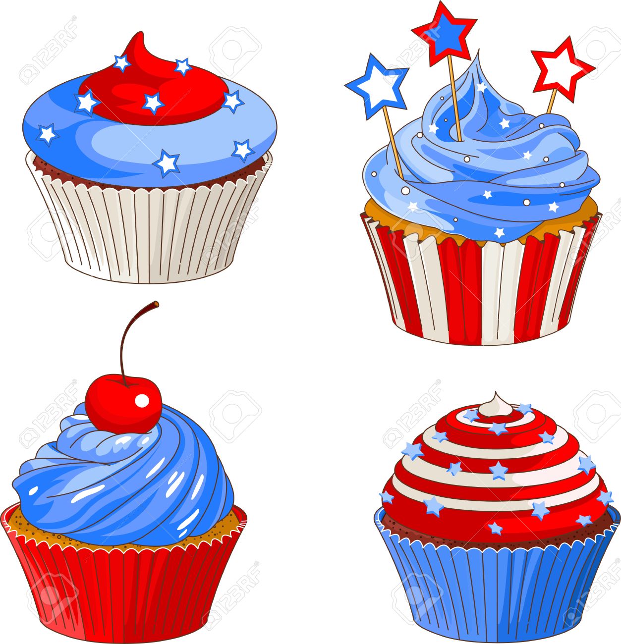 1253x1300 Cake Clipart Patriotic