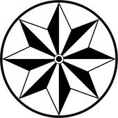 170x170 Clipart Of , Amish, Barn, Circle, Dutch, Folk Art, Holland