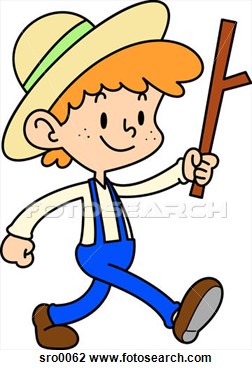 252x370 Amish Boy Clipart