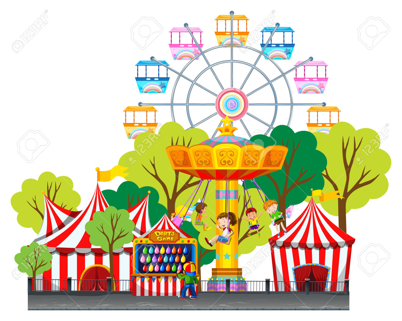 Amusement Park Clipart Free Download On ClipArtMag