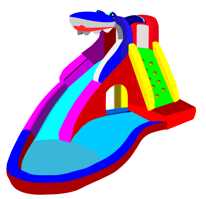 800x773 Amusement Park Water Slide Clip Art Cliparts