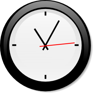 300x299 Needless Clipart Clock