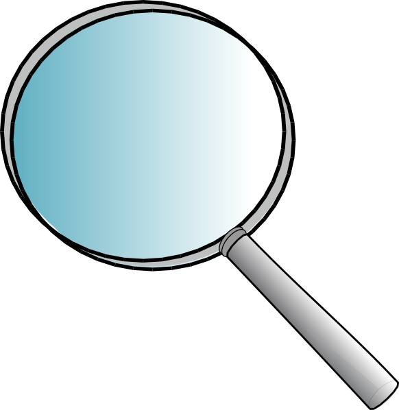 582x598 Big Magnifying Glass Clip Art