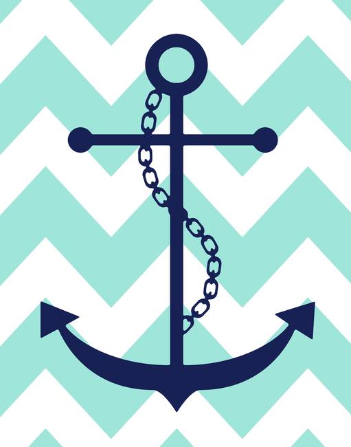 511x650 Anchor Clipart Turquoise