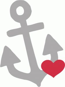 225x300 Anchor Clipart Silhouette