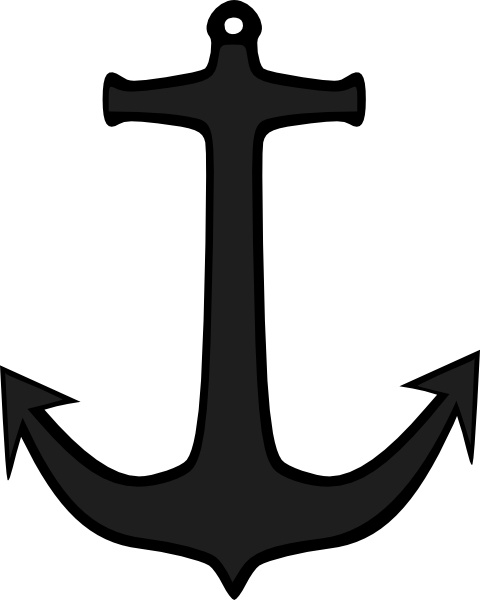 480x600 Simple Anchor Clip Art Free Vector In Open Office Drawing Svg