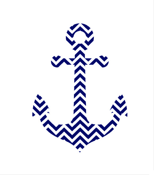 514x584 Chevron Anchor Clipart