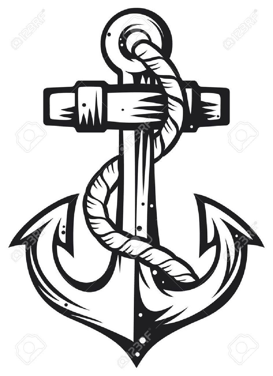 945x1300 Drawn Anchor Navy Logo