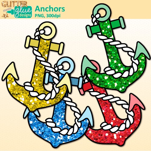500x500 Nautical Anchor Clipart Teacher Clip Art Glitter Meets Glue