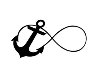 340x270 Drawn Anchor Infinity Sign