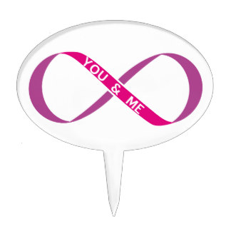 324x324 Infinity Symbol Cake Toppers Zazzle