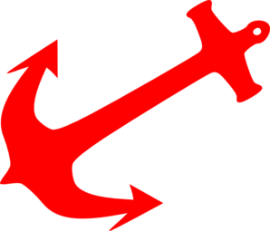 298x255 Red Anchor Clip Art 2