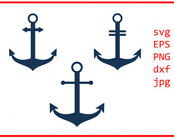 340x270 Anchor Clip Art Etsy