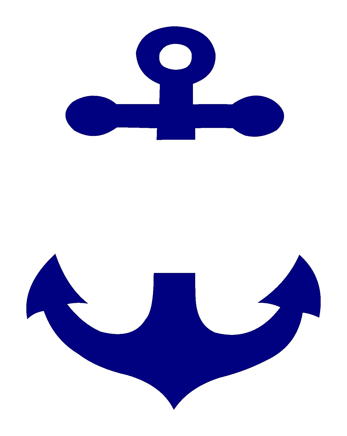 1383x1738 Anchor Clipart Wallpaper