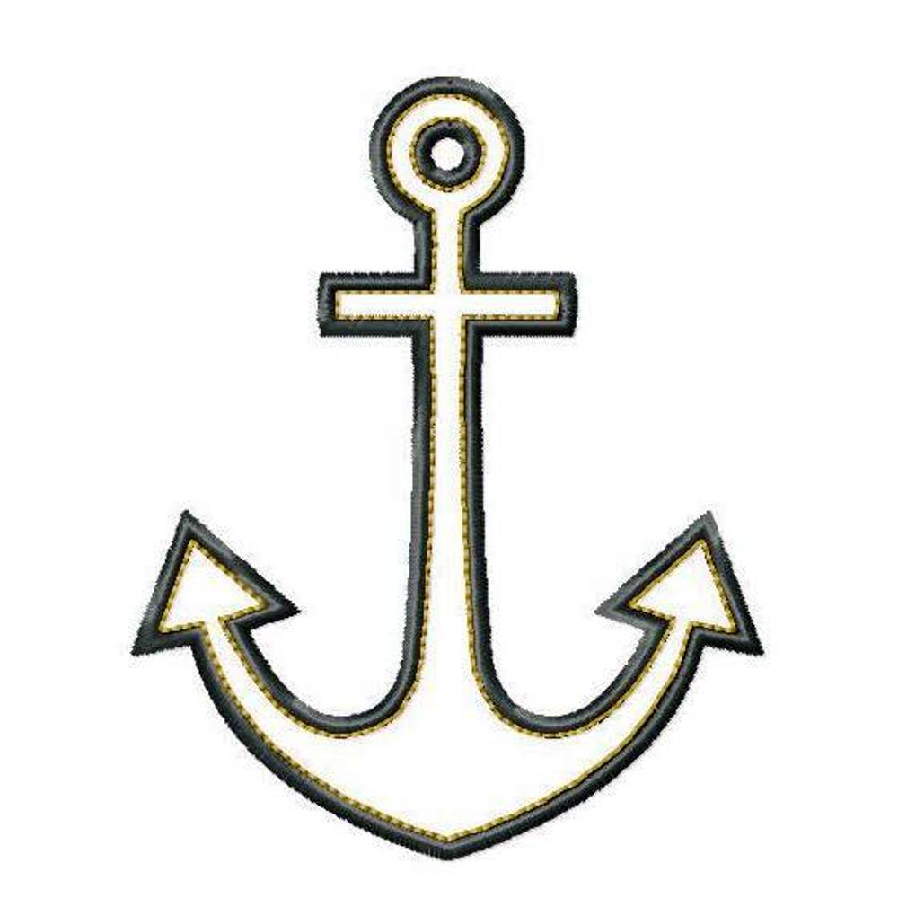 1000x1000 Drawn Anchor Simple