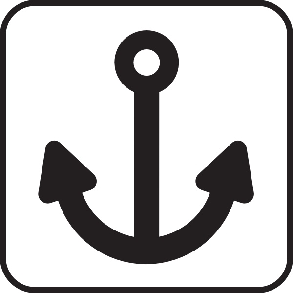 600x600 Ship Anchors Clipart