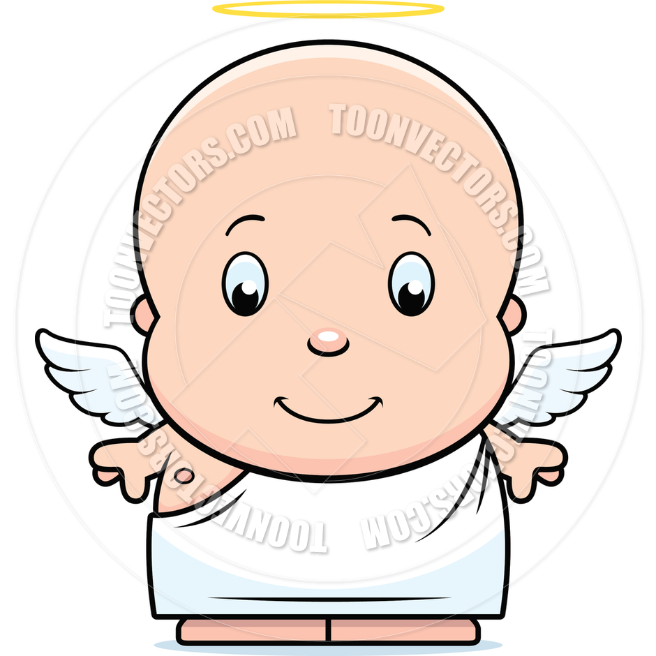 940x940 Cartoon Baby Angel By Cory Thoman Toon Vectors Eps