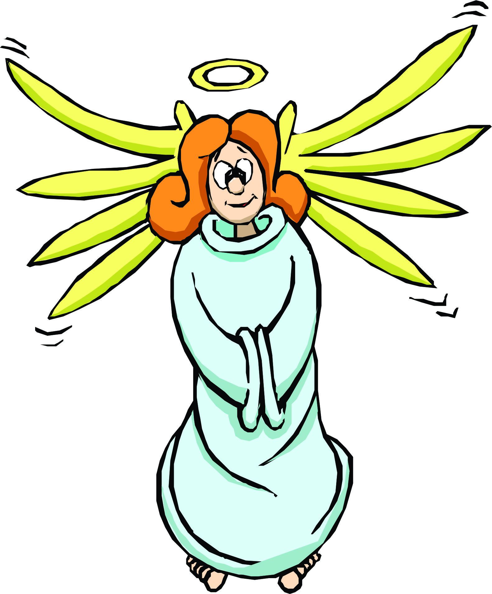 1582x1910 Cartoon Pictures Of Angels