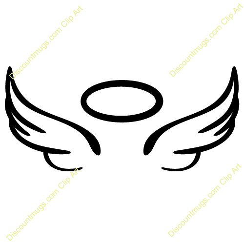 500x500 Dark Angel Clipart Halo