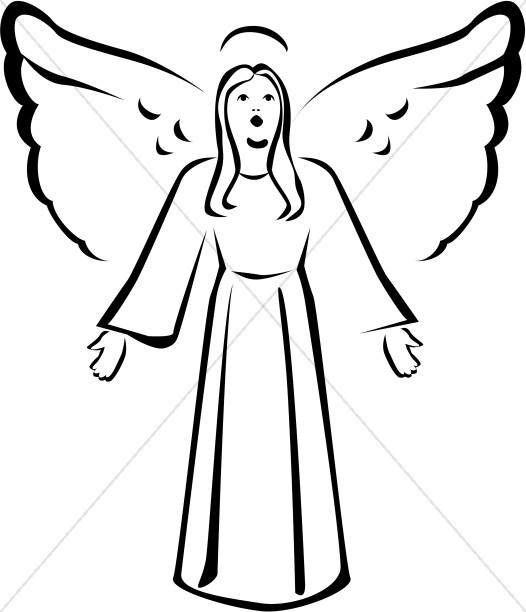 526x612 Angels Images Clip Art Clipart