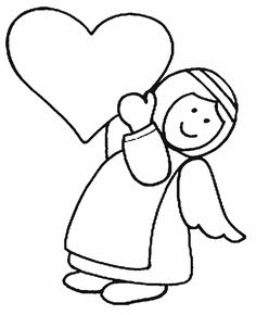 236x290 Angel Drawings For Christmas Ornaments My Special Angel Paper