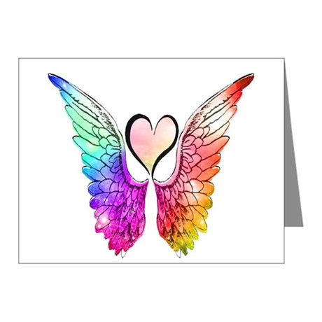 460x460 Angel Wings Stationery Cards, Invitations, Greeting Cards Amp More