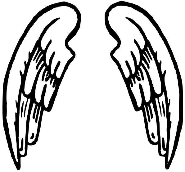 596x552 Angel Wings Free Angel Wing Clip Art Free Vector For Free Download