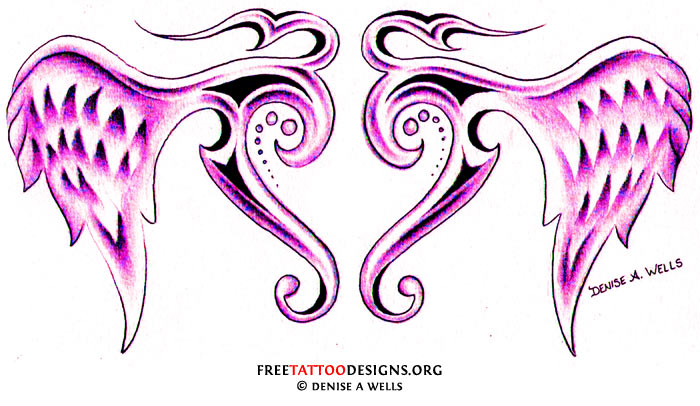 700x406 Angel Tattoos Angel Wings, Guardian Angel And St Michael Designs