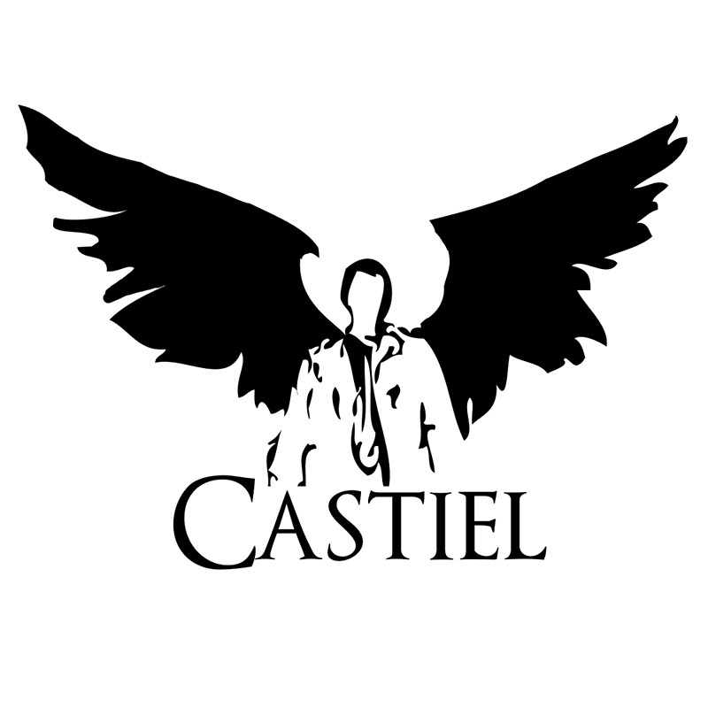 800x800 Supernatural Castiel Angel Wings Art Prints By Julesxander