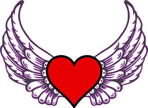 600x438 Heart Wing Red Google Search
