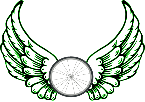 600x422 Wheel Angel Wings Clip Art