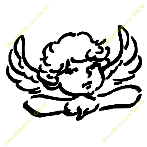 500x500 Wings Clipart Baby Angel Wing